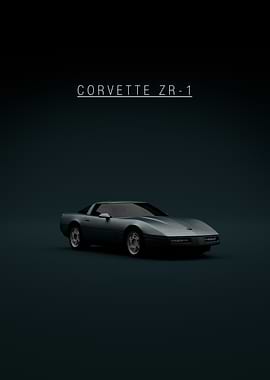 Corvette ZR-1 Car Poster
