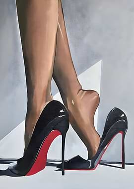 Elegant Legs in High Heels