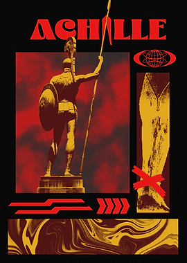 Achille Statue Graphic Art