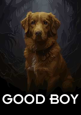 Good Boy Dog Portrait