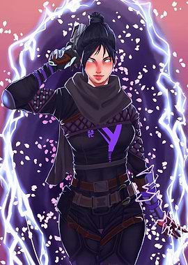 Wraith from Apex Legends fanart