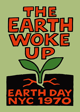 Earth Day NYC 1970 Poster