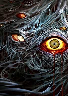 Surreal Eye Horror