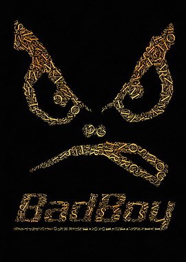 Bad Boy Typography Art