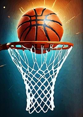 Basketball Through Hoop