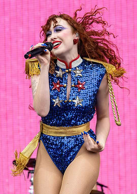 Chappell Roan Look-Alike Performing Live