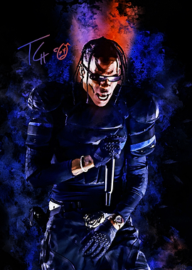 Travis Scott Digital Art Portrait