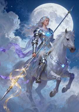 Celestial Knight on Horseback