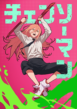 Power's Wild Grin: Chainsaw Man