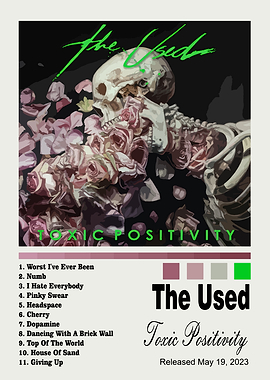 The Used - Toxic Positivity Album Cover