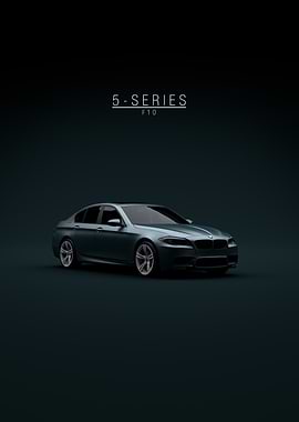 BMW 5-Series F10 Car Portrait