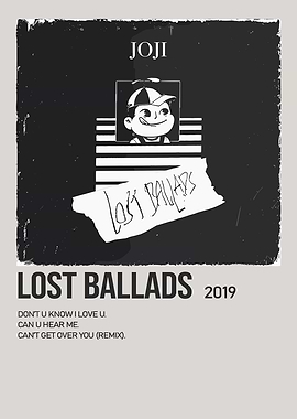 Joji Lost Ballads Album