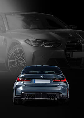 BMW M3 Competition poster