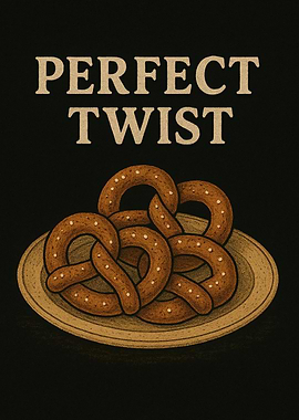 Perfect Twist Pretzel Illustration