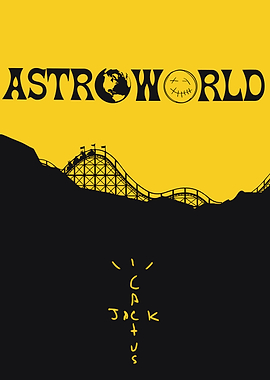 Astroworld Travis Scott Album Cover Art
