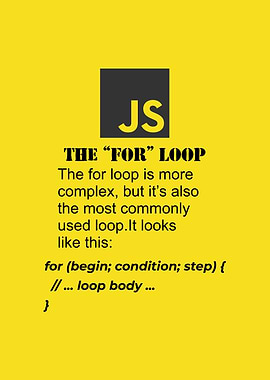 JavaScript 'For' Loop Explanation