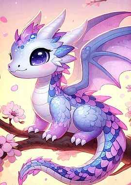 Dragon Cherry Blossom Branch