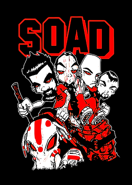 System of a Down Band Illustration