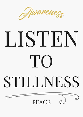Listen to Stillness: Awareness and Peace – Light Edition