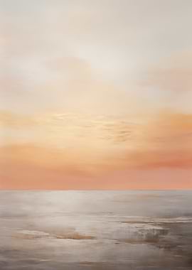 Abstract Seascape Painting