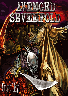 Avenged Sevenfold: City of Evil Album Art