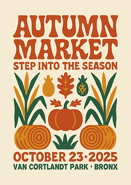 Autumn Market Poster