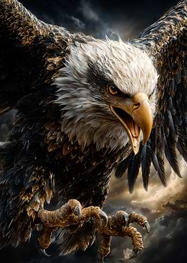Majestic Bald Eagle Portrait