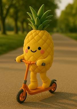 Sunny Pine – Scooter in the Park