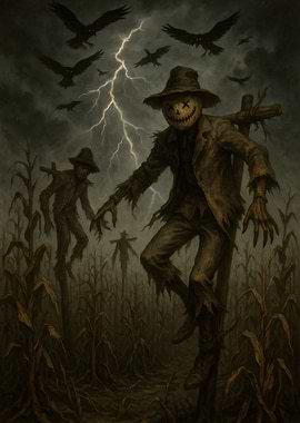 Creepy Scarecrows Horror