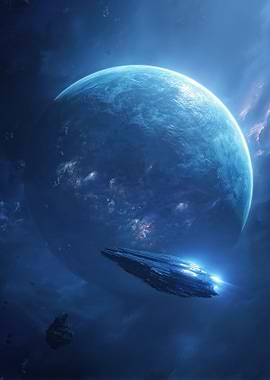 Spaceship Exploring Pandora