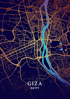 Giza City Map
