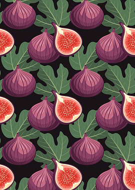Fig and Leaf Pattern