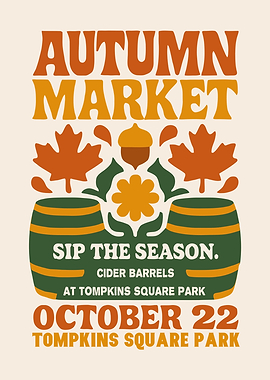 Autumn Market at Tompkins Square Park