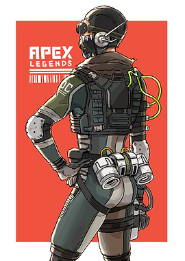 Apex Legends Octane Character Art