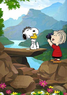 Snoopy and Linus Photography Adventure