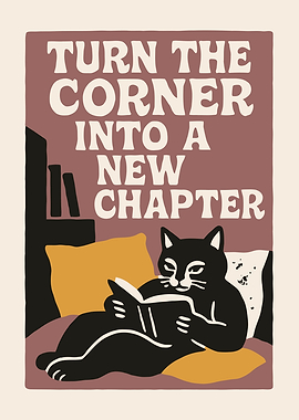 Cat Reading Book: New Chapter