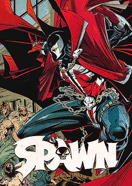 Spawn Comic Book Cover Art