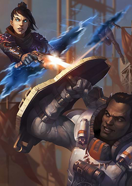 Apex Legends Battle Scene Digital Art