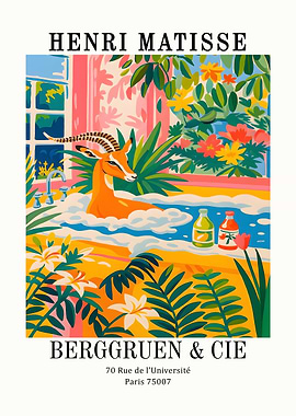 Henri Matisse Exhibition Poster