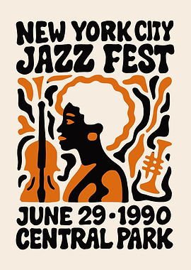 New York City Jazz Fest Poster