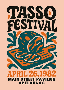 Tasso Festival April 26, 1982 Poster