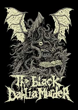 The Black Dahlia Murder Cthulhu Art