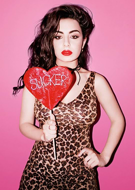 Charli XCX Sucker Album Cover