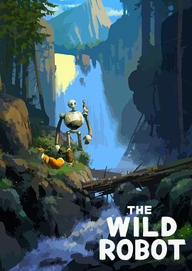 The Wild Robot Book Cover Art