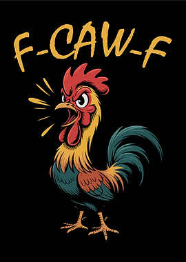 Angry Rooster F-CAW-F Illustration