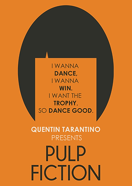 Pulp Fiction Minimalist Poster