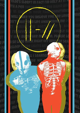 Twenty One Pilots Band Poster