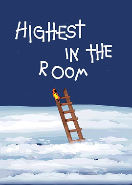 travis scott Highest in the Room Illustration
