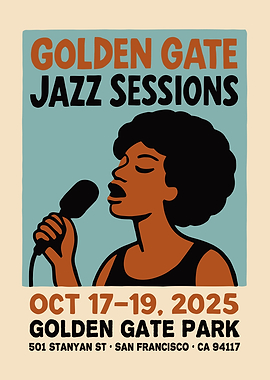 Golden Gate Jazz Sessions Poster