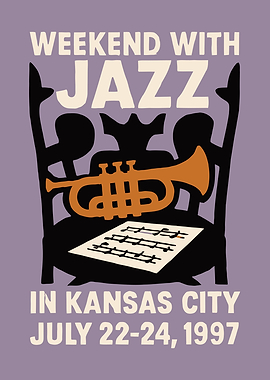 Weekend with Jazz in Kansas City Poster